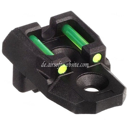 Action Army MIM Fiberglasvisier Kimme Geeignet für AAP01 AAP01C Serie GBB Pistolen Airsoft