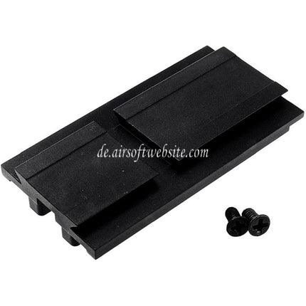 BOMBER AIRSOFT ACRO Stil Optikhalterung Geeignet für Tokyo Marui G17 Gen5 MOS Serie GBB Pistolen Airsoft Schwarz