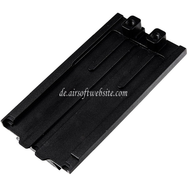 BOMBER AIRSOFT ACRO Stil Optikhalterung Geeignet für Tokyo Marui G17 Gen5 MOS Serie GBB Pistolen Airsoft Schwarz