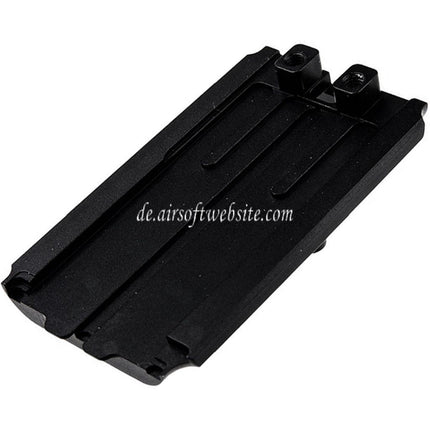 BOMBER AIRSOFT RMR Stil Optikhalterung Geeignet für Tokyo Marui G17 Gen5 MOS Serie GBB Pistolen Airsoft Schwarz