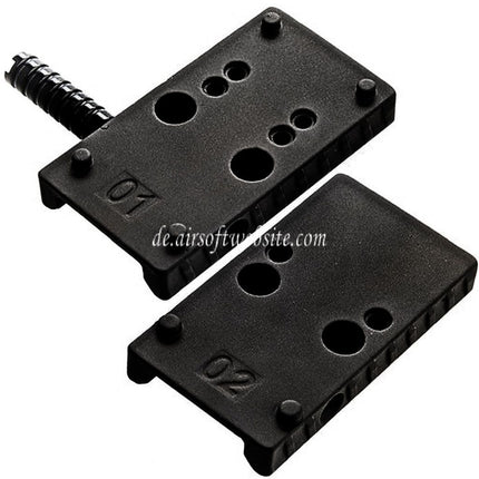Cybergun Fiberglas Platte mit Ladehebel Geeignet für Cybergun CANiK TP9 Serie GBB Pistolen Airsoft