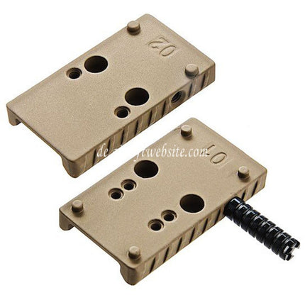 Cybergun Fiberglas Platte mit Ladehebel Geeignet für Cybergun CANiK TP9 Serie GBB Pistolen Airsoft