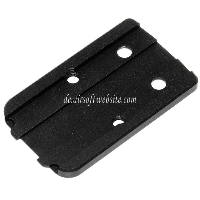 VFC RMR roter Punkt Adapter Geeignet für VFC Cybergun FNX Serie GBB Pistolen Airsoft Schwarz