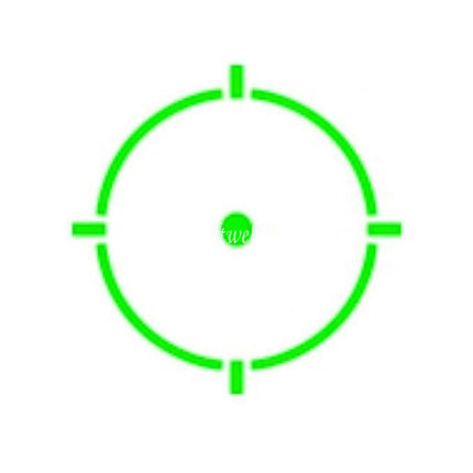 HOLOSUN 508T-GR X2 Reflex Circle Green Dot Sight (HE Elite Serie)