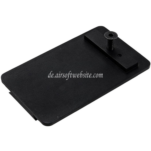 Pro Arms Acro Montagebasis Geeignet für VFC Umarex G19X G19 Gen4 G17 Gen5 G45 Serie GBB Pistolen Airsoft Schwarz