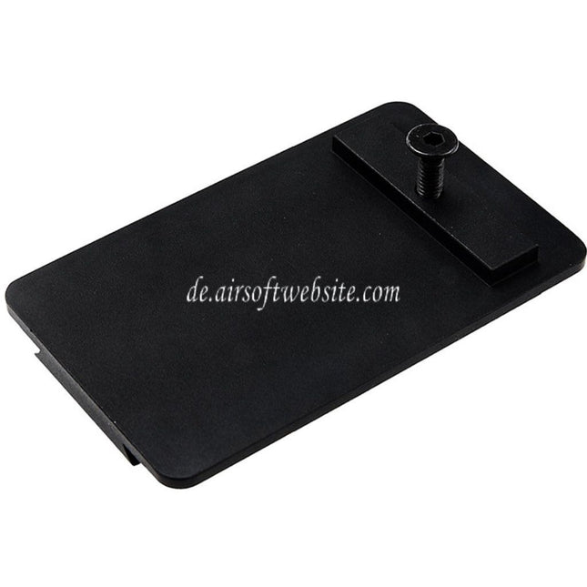 Pro Arms Acro Montagebasis Geeignet für VFC Umarex G17 Gen3 Gen 4 G19 Gen3 G18C Serie GBB Pistolen Airsoft Schwarz