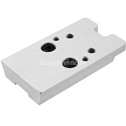 Revanchist Airsoft CNC Aluminum Rotpunktplatte mit hoher Halterung geeignet für Novritsch SSP5 Serie GBB Pistolen