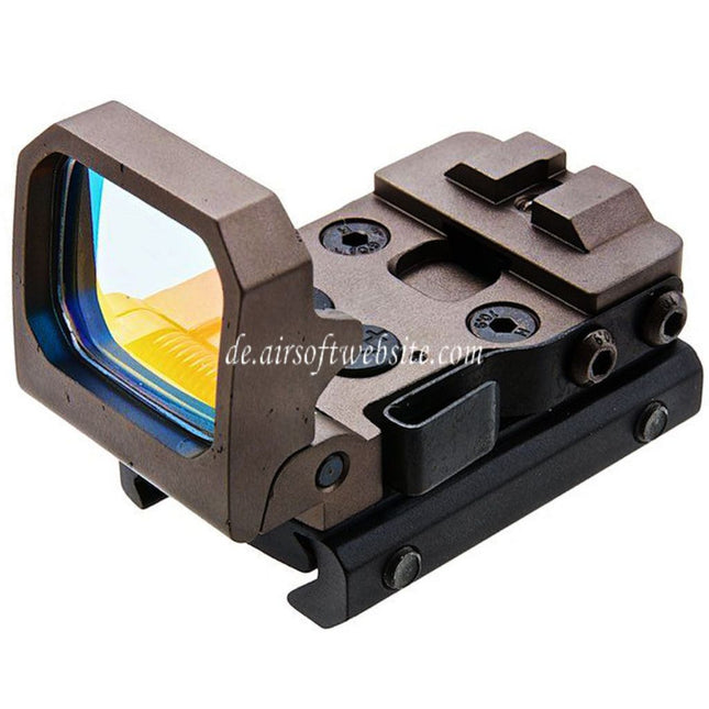 SOTAC CNC-Aluminium verstellbares RMT-Klapp-Leuchtpunktvisier