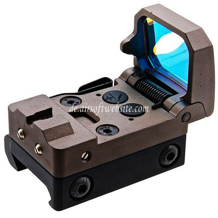 SOTAC CNC-Aluminium verstellbares RMT-Klapp-Leuchtpunktvisier