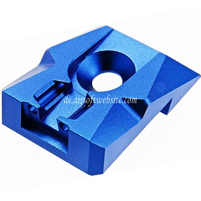 Dr. Black CNC Aluminum Fiberglasvisier Kimme Geeignet für Tokyo Marui Hi-Capa 4.3 Serie GBB Pistolen Airsoft