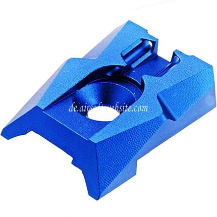 Dr. Black CNC Aluminum Fiberglasvisier Kimme Geeignet für Tokyo Marui Hi-Capa 4.3 Serie GBB Pistolen Airsoft