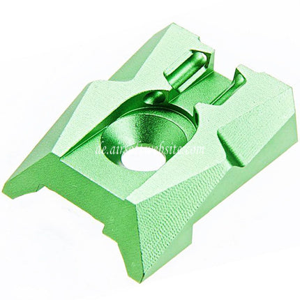 Dr. Black CNC Aluminum Fiberglasvisier Kimme Geeignet für Tokyo Marui Hi-Capa 4.3 Serie GBB Pistolen Airsoft