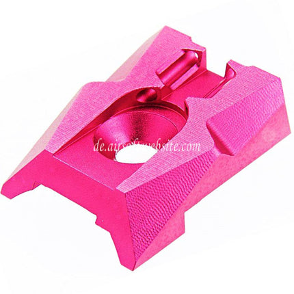 Dr. Black CNC Aluminum Fiberglasvisier Kimme Geeignet für Tokyo Marui Hi-Capa 4.3 Serie GBB Pistolen Airsoft