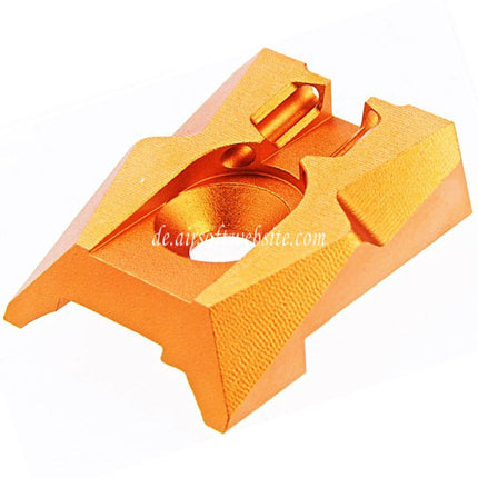 Dr. Black CNC Aluminum Fiberglasvisier Kimme Geeignet für Tokyo Marui Hi-Capa 4.3 Serie GBB Pistolen Airsoft