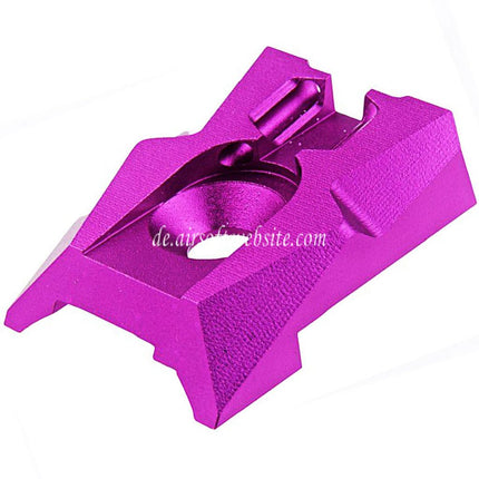 Dr. Black CNC Aluminum Fiberglasvisier Kimme Geeignet für Tokyo Marui Hi-Capa 4.3 Serie GBB Pistolen Airsoft