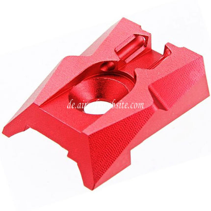 Dr. Black CNC Aluminum Fiberglasvisier Kimme Geeignet für Tokyo Marui Hi-Capa 4.3 Serie GBB Pistolen Airsoft