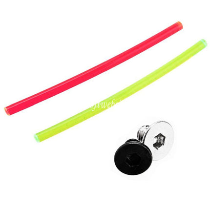 Dr. Black CNC Aluminum Fiberglasvisier Kimme Geeignet für Tokyo Marui Hi-Capa 4.3 Serie GBB Pistolen Airsoft