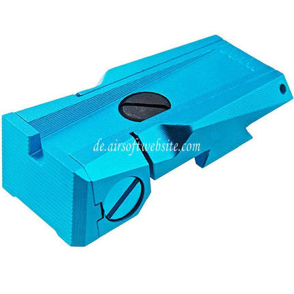 Dr. Black CNC Aluminum hinteres Visier Geeignet für Tokyo Marui Hi-Capa 5.1 Serie GBB Pistolen Airsoft