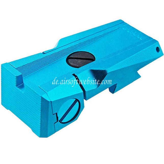 Dr. Black CNC Aluminum hinteres Visier Geeignet für Tokyo Marui Hi-Capa 5.1 Serie GBB Pistolen Airsoft