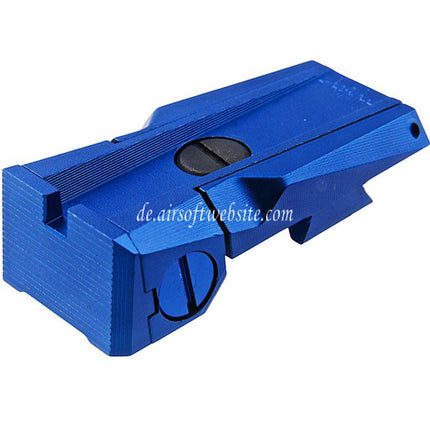 Dr. Black CNC Aluminum hinteres Visier Geeignet für Tokyo Marui Hi-Capa 5.1 Serie GBB Pistolen Airsoft