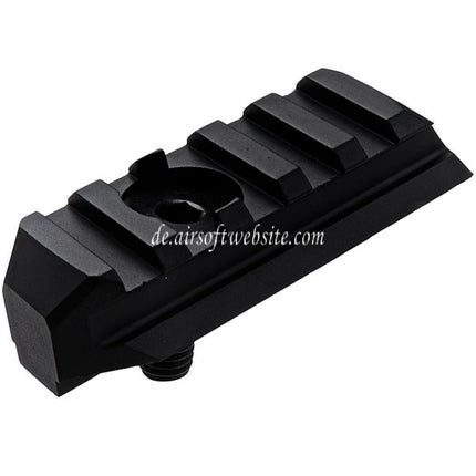 VFC CNC Aluminum M1913 20mm Picatinny-Schienenschaftadapter Geeignet für VFC Cybergun FN FNC GBB Gewehre Airsoft Schwarz