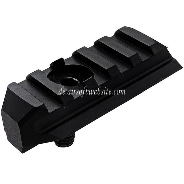 VFC CNC Aluminum M1913 20mm Picatinny-Schienenschaftadapter Geeignet für VFC Cybergun FN FNC GBB Gewehre Airsoft Schwarz