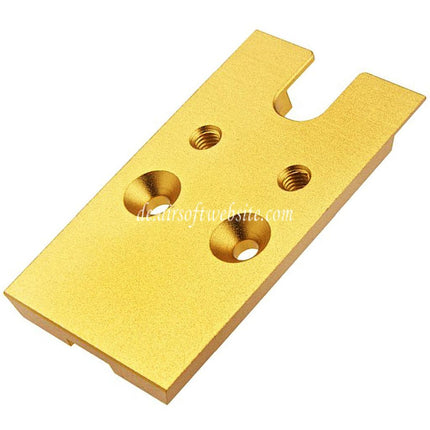 Novritsch CNC Aluminum Premium Leuchtpunktplatte Geeignet für VT RMR Mounting Footprint Novritsch SSP5 Serie GBB Pistolen Airsoft
