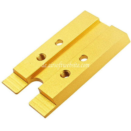 Novritsch CNC Aluminum Premium Leuchtpunktplatte Geeignet für VT RMR Mounting Footprint Novritsch SSP5 Serie GBB Pistolen Airsoft