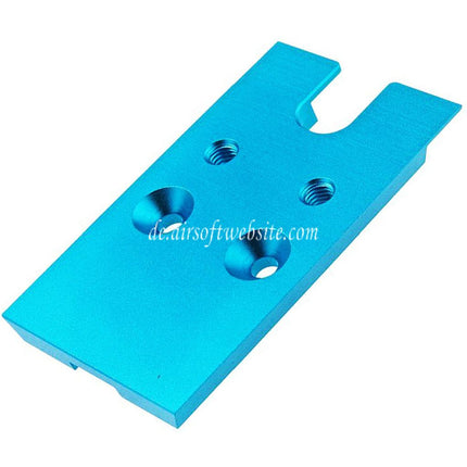 Novritsch CNC Aluminum Premium Leuchtpunktplatte Geeignet für VT RMR Mounting Footprint Novritsch SSP5 Serie GBB Pistolen Airsoft