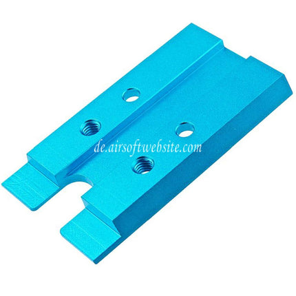 Novritsch CNC Aluminum Premium Leuchtpunktplatte Geeignet für VT RMR Mounting Footprint Novritsch SSP5 Serie GBB Pistolen Airsoft