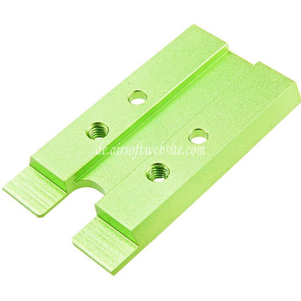 Novritsch CNC Aluminum Premium Leuchtpunktplatte Geeignet für VT RMR Mounting Footprint Novritsch SSP5 Serie GBB Pistolen Airsoft