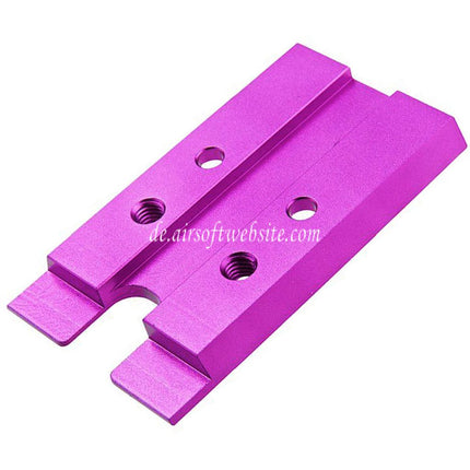 Novritsch CNC Aluminum Premium Leuchtpunktplatte Geeignet für VT RMR Mounting Footprint Novritsch SSP5 Serie GBB Pistolen Airsoft
