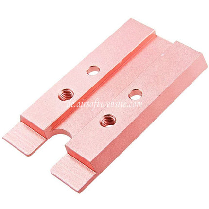 Novritsch CNC Aluminum Premium Leuchtpunktplatte Geeignet für VT RMR Mounting Footprint Novritsch SSP5 Serie GBB Pistolen Airsoft