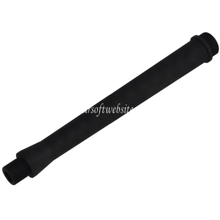 BBT 170mm CNC Stahl Außenlauf -14mm CCW Gegen den Uhrzeigersinn Geeignet für VFC FN M249 Serie GBB SMG Gewehre Airsoft Schwarz