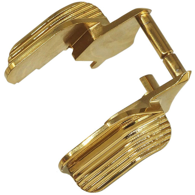 5KU CNC Edelstahl Abgeschirmt Ambidextrous Daumensicherung geeignet für WE(WE-TECH) AW KJ Tokyo Marui Hi-Capa Serie GBB Pistolen Airsoft