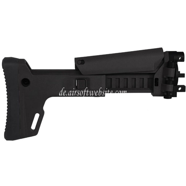 5KU ACR Stil 7-Positions Seitlich klappbar Einziehbar Schaft geeignet für Umarex VFC MP5K Serie GBB Gewehre Airsoft