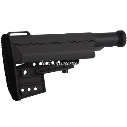 CYMA VLT Clubfoot 5-Positions Einziehbar Schaft mit Pufferrohr geeignet für M4 M16 Serie AEG Gewehre Airsoft