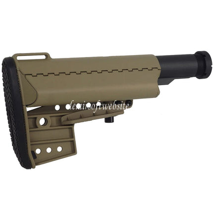 CYMA VLT Clubfoot 5-Positions Einziehbar Schaft mit Pufferrohr geeignet für M4 M16 Serie AEG Gewehre Airsoft