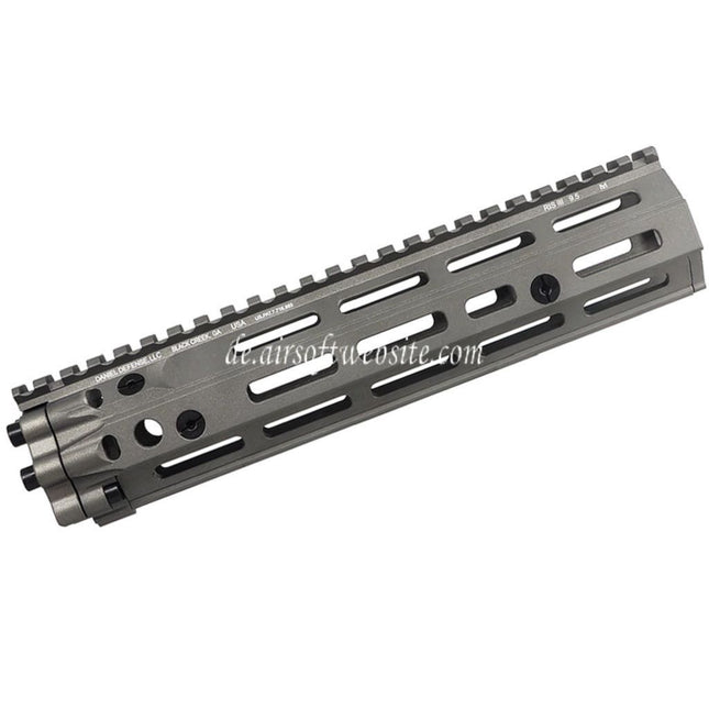 CYMA EMG Daniel Defense Lizenziert CNC Aluminum 9.5 Zoll Free Float M-LOK RIS III Handschutz schienen system Geeignet für M4 M16 Serie AEG Gewehre Airsoft