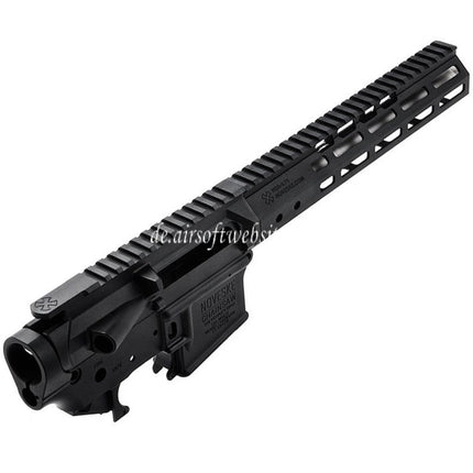 Dytac EMG Noveske CHAINSAW SBR Empfänger M-LOK Handschutz Umrüstsatz geeignet für Tokyo Marui AR M4 Serie MWS GBB Gewehre Airsoft Schwarz