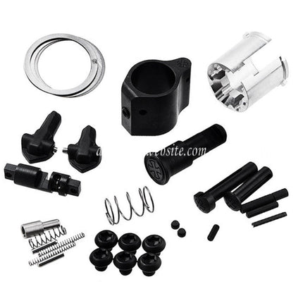 Dytac EMG Noveske CHAINSAW SBR Empfänger M-LOK Handschutz Umrüstsatz geeignet für Tokyo Marui AR M4 Serie MWS GBB Gewehre Airsoft Schwarz