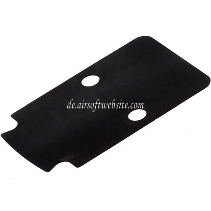 VFC CNC Aluminum Fowler Industries MKII Kompletter oberer Schlittenlauf Set Geeignet für Elite Force VFC G17 Gen5 GBB Pistolen Airsoft Schwarz