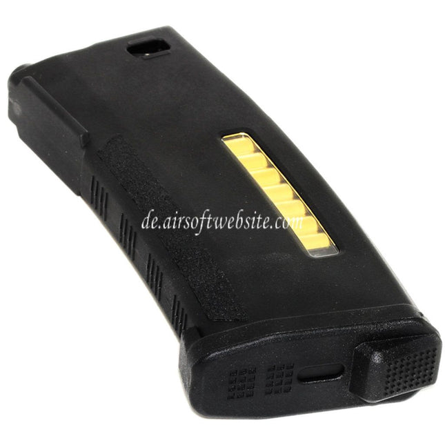 PTS 150rd Mid-Cap EPM Enhanced Polymer Magazin Geeignet für M4 M16 Serie AEG Gewehre Airsoft Schwarz