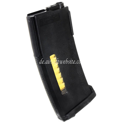 PTS 150rd Mid-Cap EPM Enhanced Polymer Magazin Geeignet für M4 M16 Serie AEG Gewehre Airsoft Schwarz