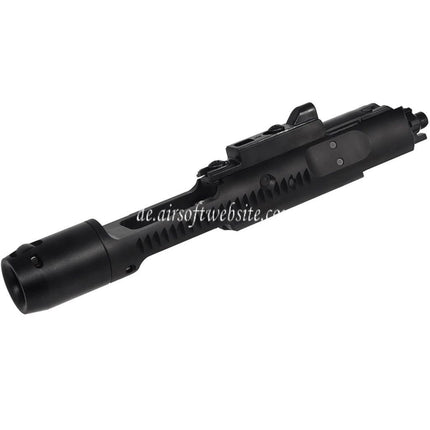 Guns Modify GM CNC Edelstahl AR Stil Komplettes Bolzenträgerset Geeignet für HA GM Tokyo Marui M4 MWS Serie GBB Gewehre Airsoft Schwarz