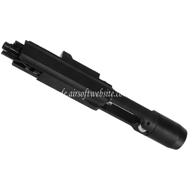 Guns Modify GM CNC Edelstahl AR Stil Komplettes Bolzenträgerset Geeignet für HA GM Tokyo Marui M4 MWS Serie GBB Gewehre Airsoft Schwarz