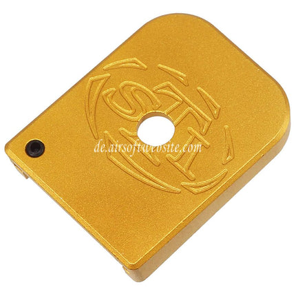 5KU Aluminum STI Stil Skinny Magazin Grundplatte Geeignet für WE (WE-TECH) Tokyo Marui Hi-Capa Serie GBB Pistolen Magazin