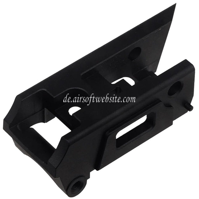 5KU CNC Aluminium verstärktes Abzugsgehäuse geeignet für Action Army AAP01 Serie GBB Pistolen Airsoft Schwarz
