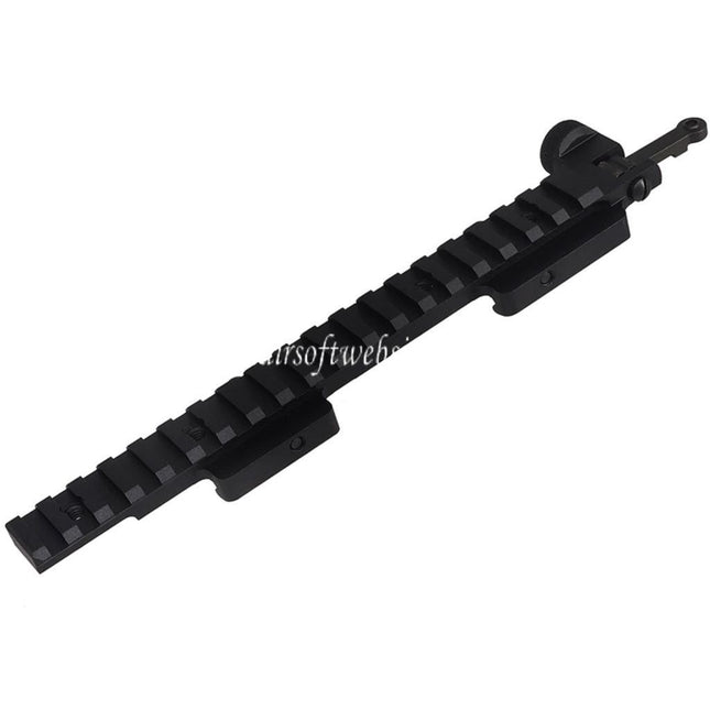 CYMA CGS KAC Stil 762 Aufklappbares Visier Erweitert oberen Schiene Zielfernrohrmontage Set geeignet für 20mm Picatinny Schiene