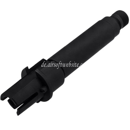 APS 4 Zoll Evolution Tech 8.0 M-Lok Tactical Handschutz Schienen System mit Innen Außen Lauf geeignet für APS ASR Tokyo Marui M4 Serie AEG Obere Empfänger Airsoft